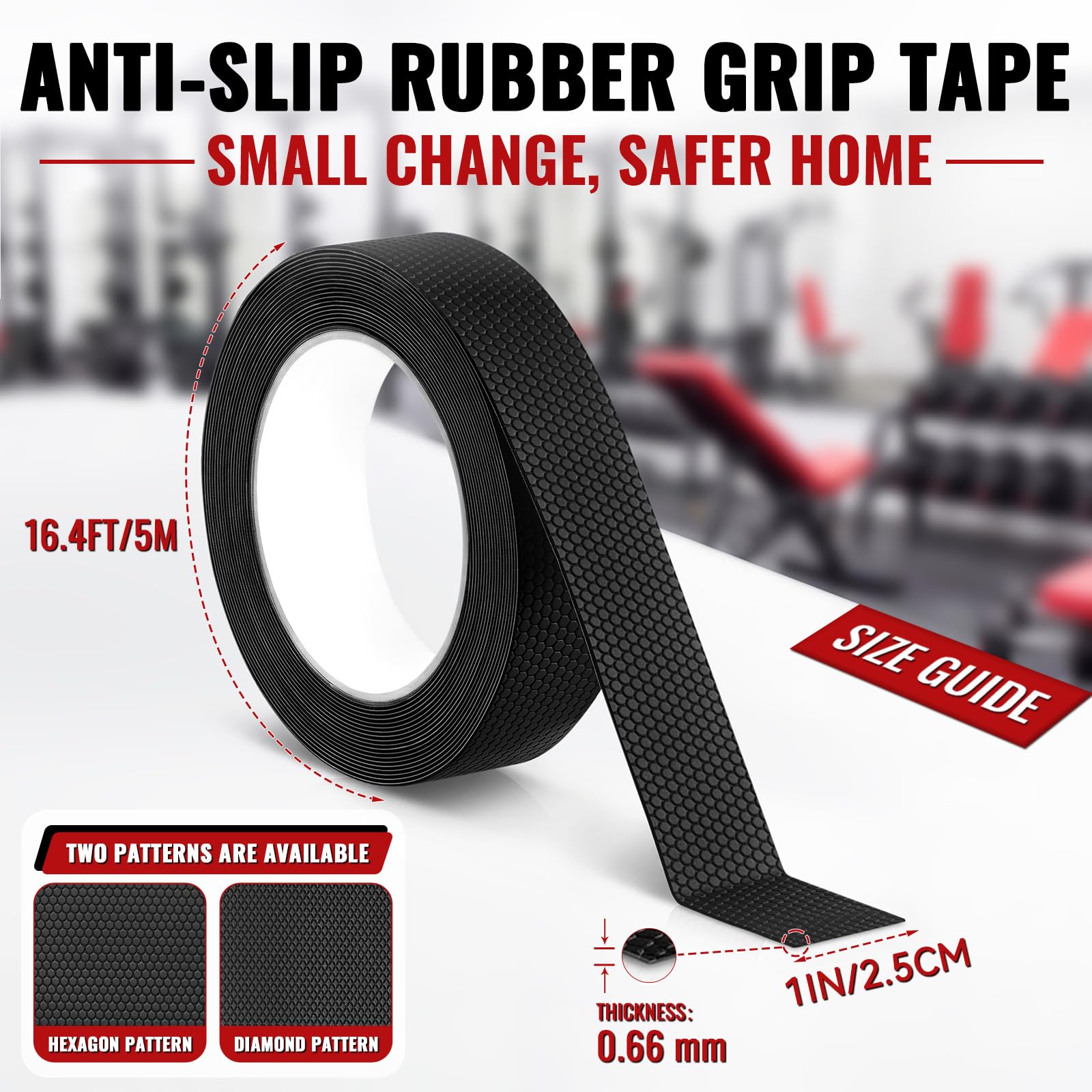 Rubber Grip Tape - Enhanced Tool & Handle Grip -2 Rubber Grip Tape - Enhanced Tool & Handle Grip -2