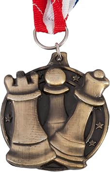 The House of Staunton Round Chess Medals