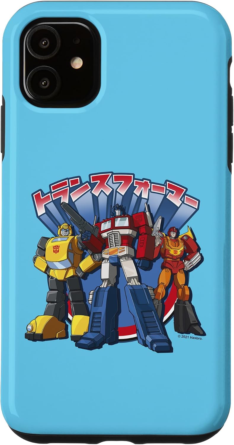iPhone 14 Transformers Kanji Transformer Trio Case
