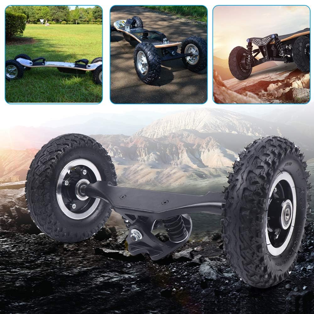 Kit de roues de skateboard électrique tout-terrain, 20,32 cm, longboard, skateboard, longboard, Speedboard, tout-terrain, pour hors-piste, longboard, VTT, etc