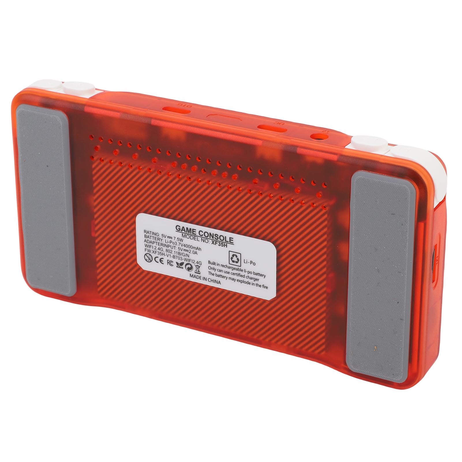 Ejoyous Consola de Juegos Portátil Retro, Consola de Juegos Portátil ABS con Pantalla HD de 3,5 Pulgadas 640x480, RK3326 64 bits A35, Batería de 4000 MAh, para Fanáticos de en Casa de Viajes (128GB)