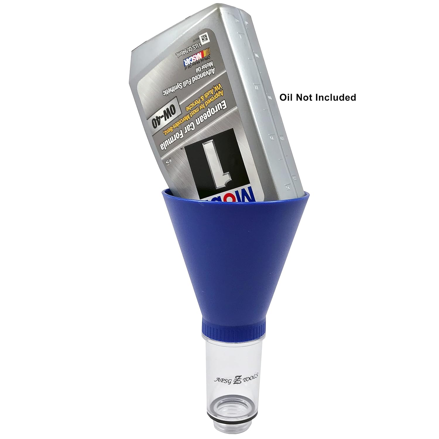 Locking Funnel for Oil Change | Compatible with Select t/oyota.l/EXUS.s/Cion. | No-Spill Tool Screws Directly INTO Filler | Fast & Easy Oil Changes/Fill with No Mess !