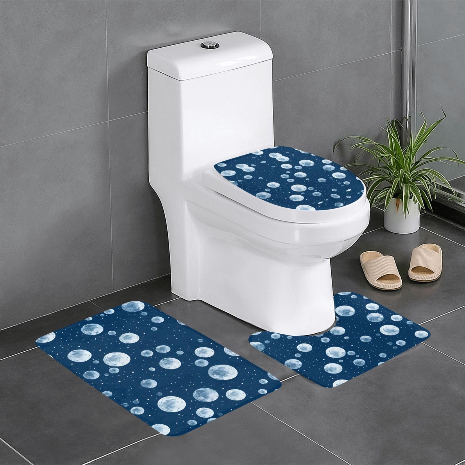 Tapis de salle de bain antidérapants pour sécuriser la sortie de douche et le lavabo