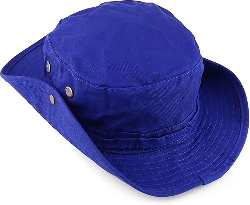 Miniatura 4 de Sombrero grande de cubo Jungle Boonie con cuerda de barbilla que se adapta hasta XXXL