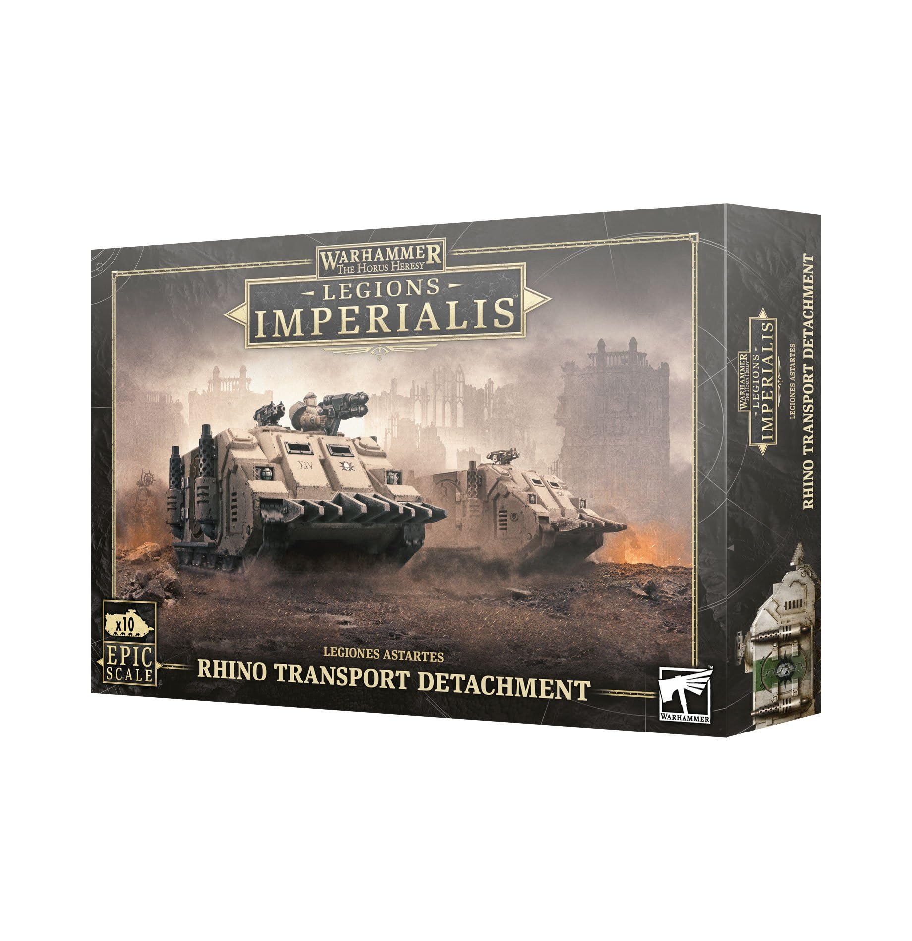 Games Workshop - Warhammer - Legions Imperalis: Rhino Transport Detachment [EPIC SCALE]