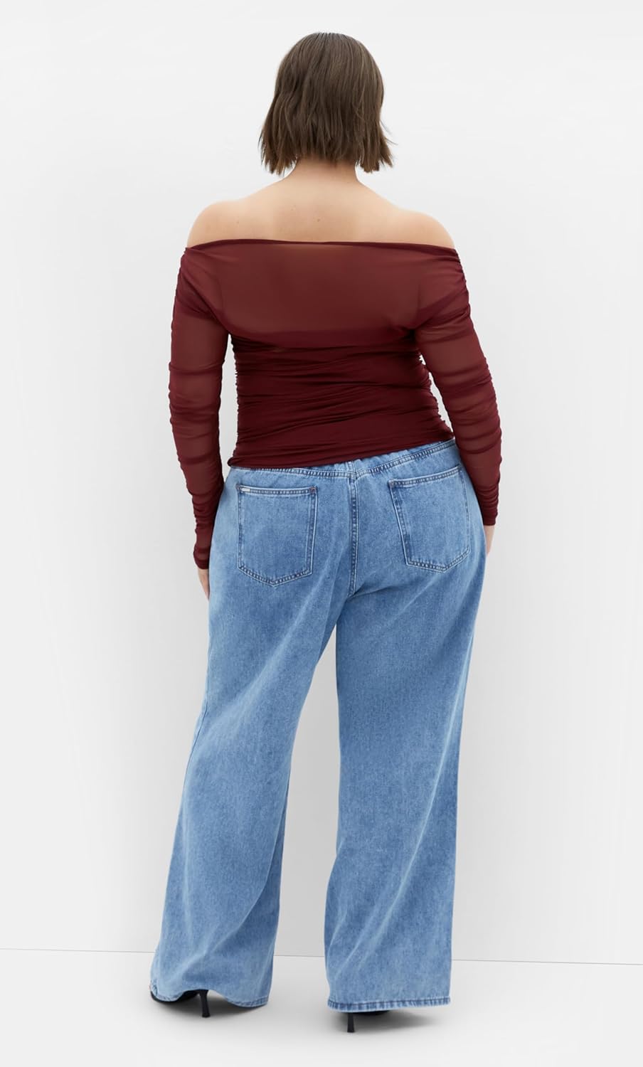 City Chic Women's Plus Size Top - Anastasia Mesh - Image 3