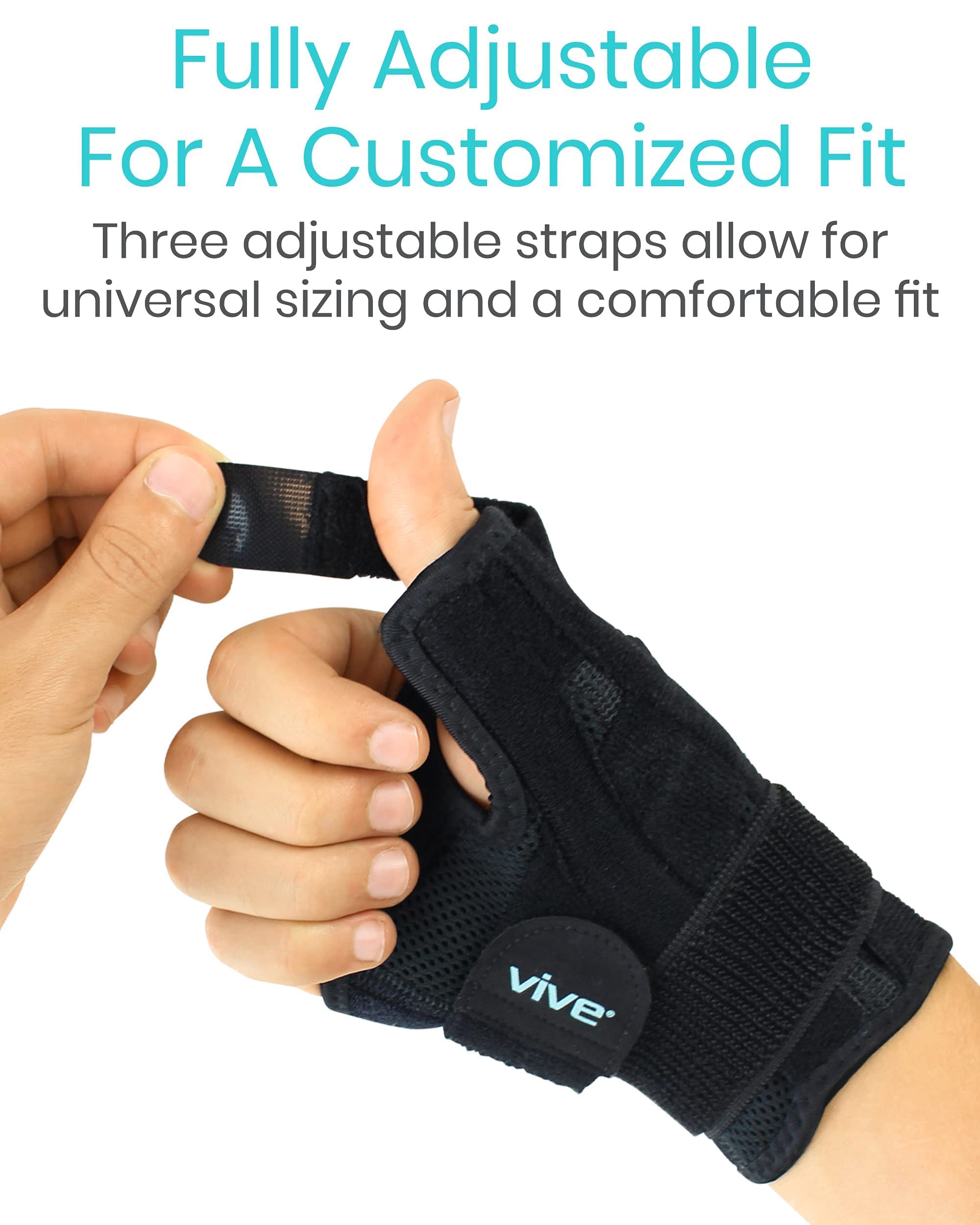 Vive Arthritis Thumb Splint Spica Support Brace for Right and Left