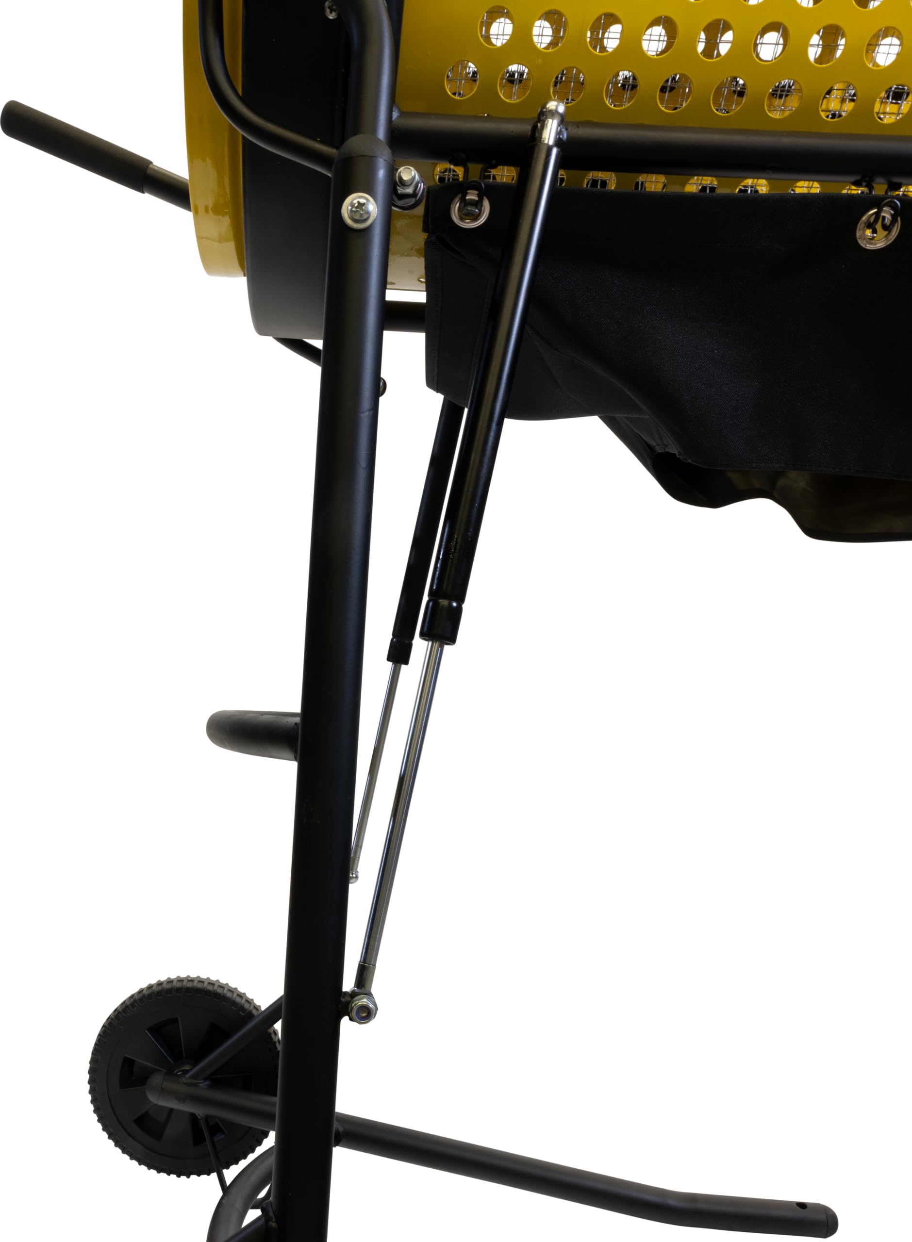 Güde Rollsieb GRS 375, 360 W, Siebtrommel Ø 375 mm, Modell 94414 | Zum Sieben von Kompost, Erde und Sand, Lochung 10 mm oder 20 mm, Neigungswinkel einstellbar, Transporträder, Fangsack