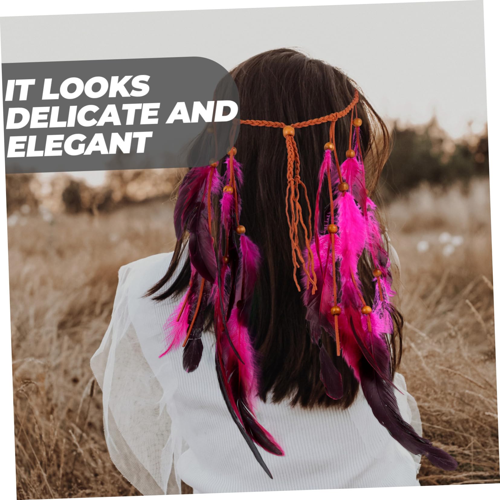 Beaupretty Lot De 5 Bandeaux À Pompons En Exquises Pour Femmes -tête À La Mode Pour Femmes