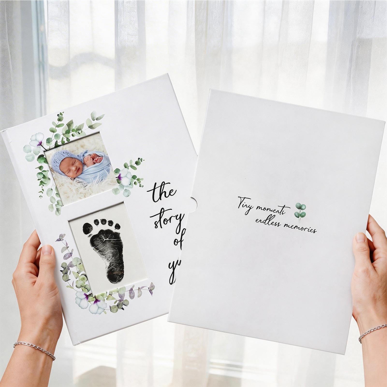 Libro dei Ricordi per Bambini Ricordo Di Gravidanza E Decorazione Per La