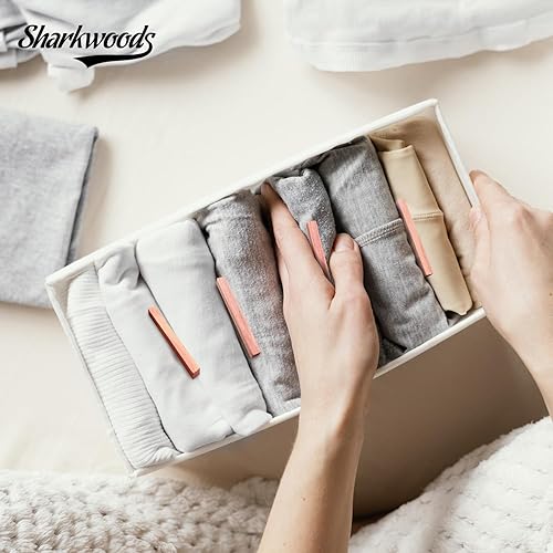 Miniatura 3 de 60 bloques de cedro para almacenamiento de ropa, palos de cedro 100% natural aromático cedro accesorios para armarios y cajones (paquete de 60 palos)