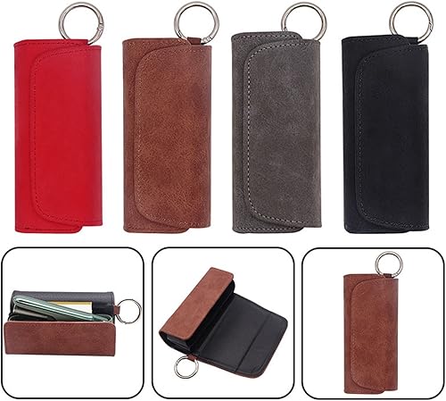 Miniatura 3 de EPMANN Funda protectora para bolsa de almacenamiento accesorio de protección para IQOS Iluma DVD color rojo