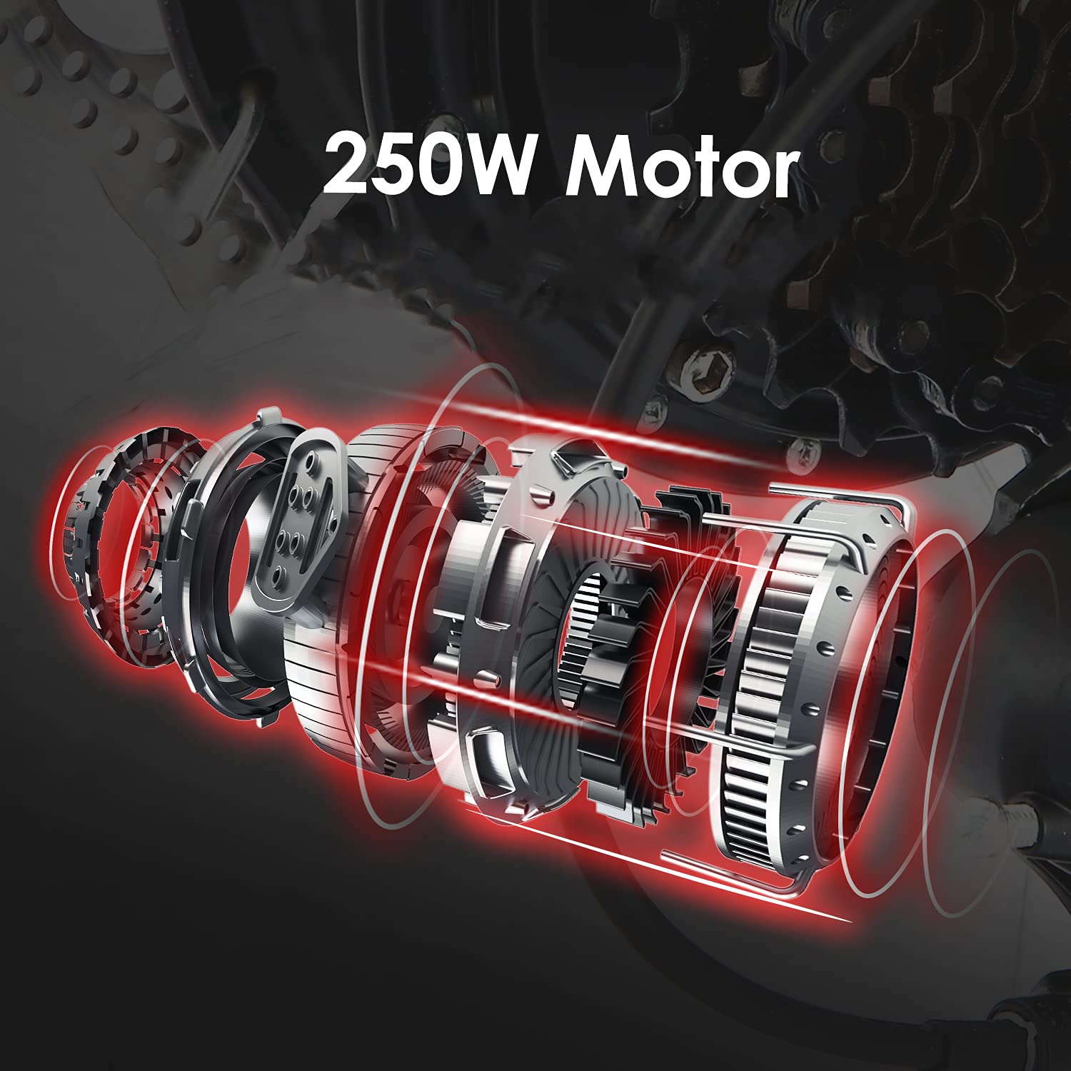 Buy ANCHEER Electric Mountain Bike for Adult, 250W Electric Bicycle E