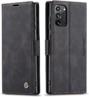 Vista 12 de Funda tipo cartera para Samsung Galaxy Note 20 Ultra, piel sintética, cierre magnético, con ranuras para tarjetas, bolsillos para efectivo