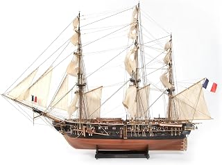 OcCre Belle Poule French Naval Frigate1:90 Scale Wooden Ship Construction Model Kit#15007 Adult Assembly Required (Model only - No Paint)
