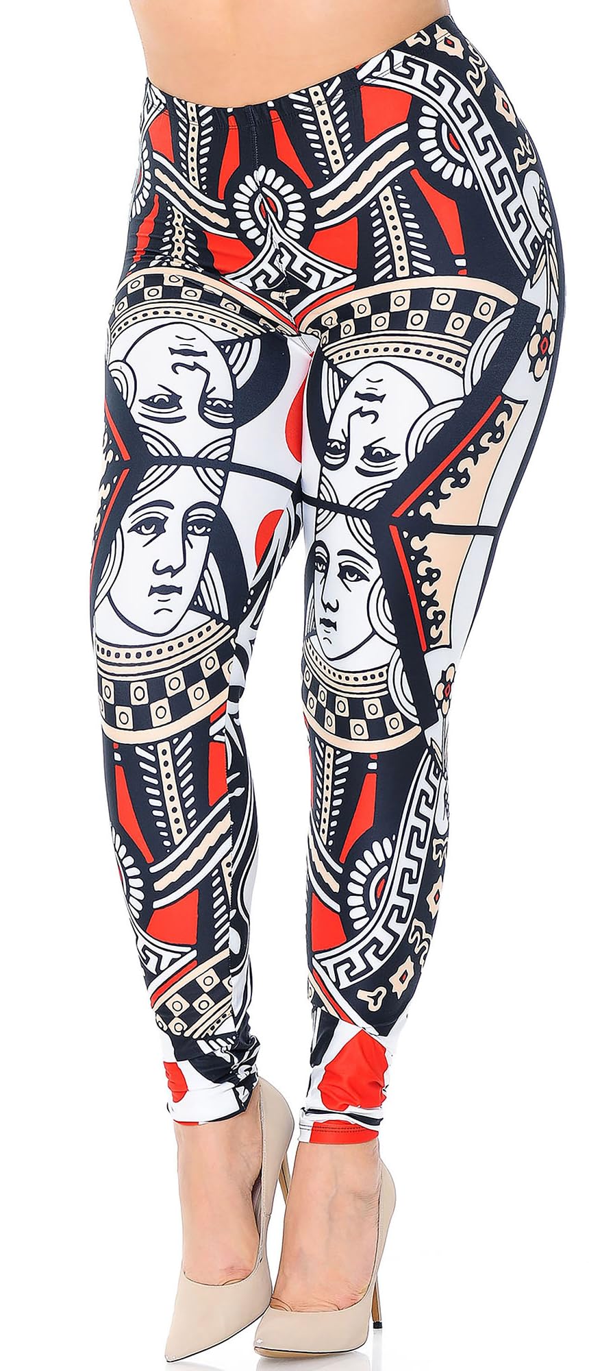 World of LeggingsCreamy Soft Premium Women's Leggings Plus Size, High Rise, Stretchy & Breathable, Comfortable Fit - by USA Fashion™