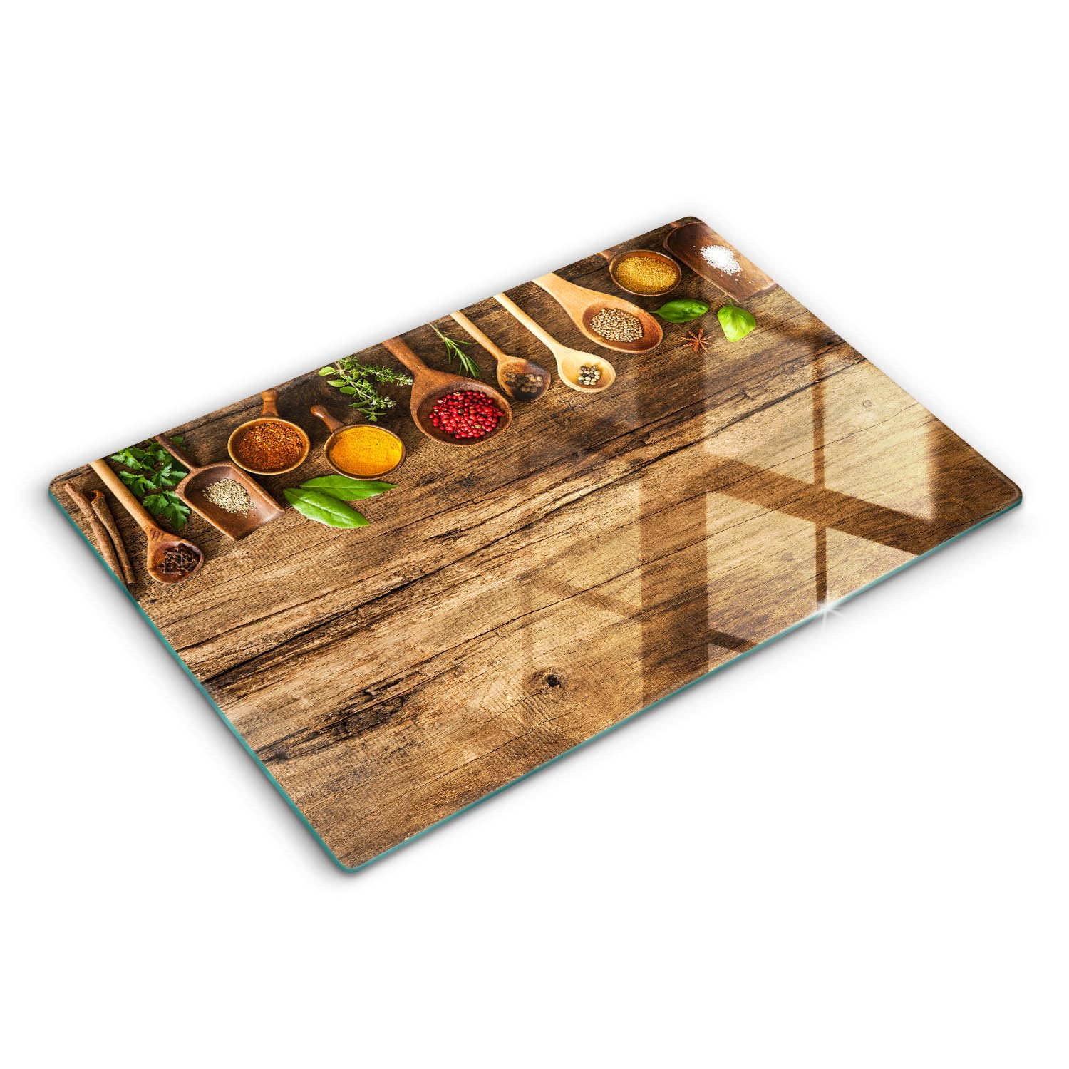 Protection plaque induction 80x52cm Wallfluent en verre et grand protège-plaque de cuisson