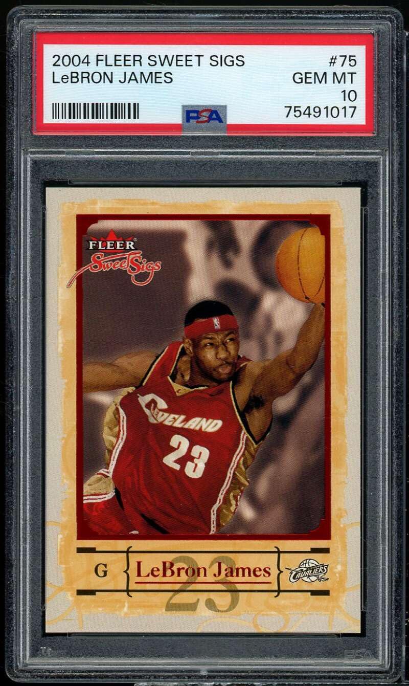 lebron james 2004 fleer