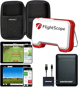 Certified Brands FlightScope Mevo Portable Golf Launch Monitor and Rangefinder