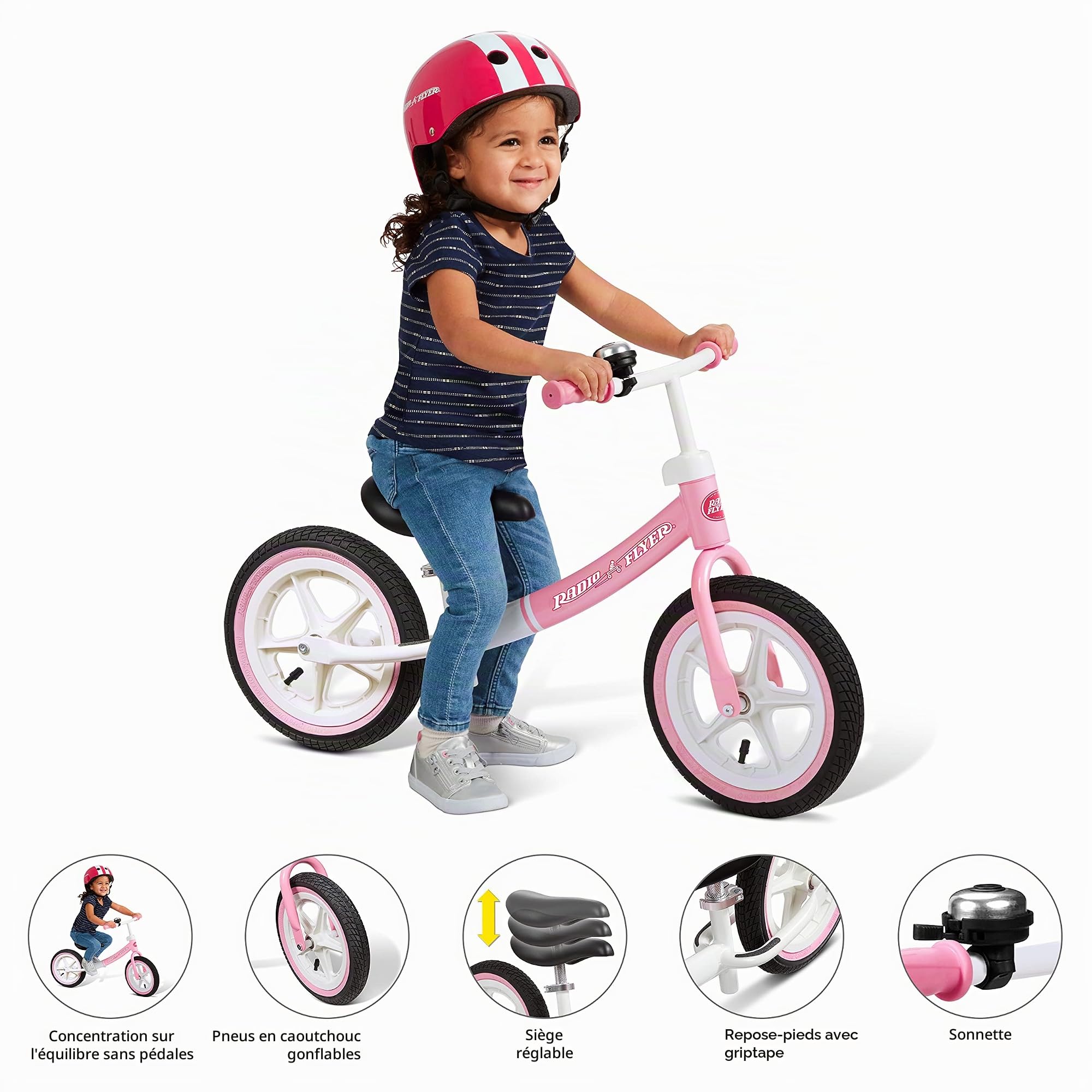 Radio Flyer Draisienne Air Ride, 1,5 à 5 Ans