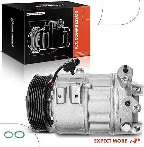Miniatura 9 de A-Premium Compresor de A/C con embrague, compatible con 68667, 92600-JA100, compatible con Nissan Altima 2007-2012 3.5L (no compatible con 2.5