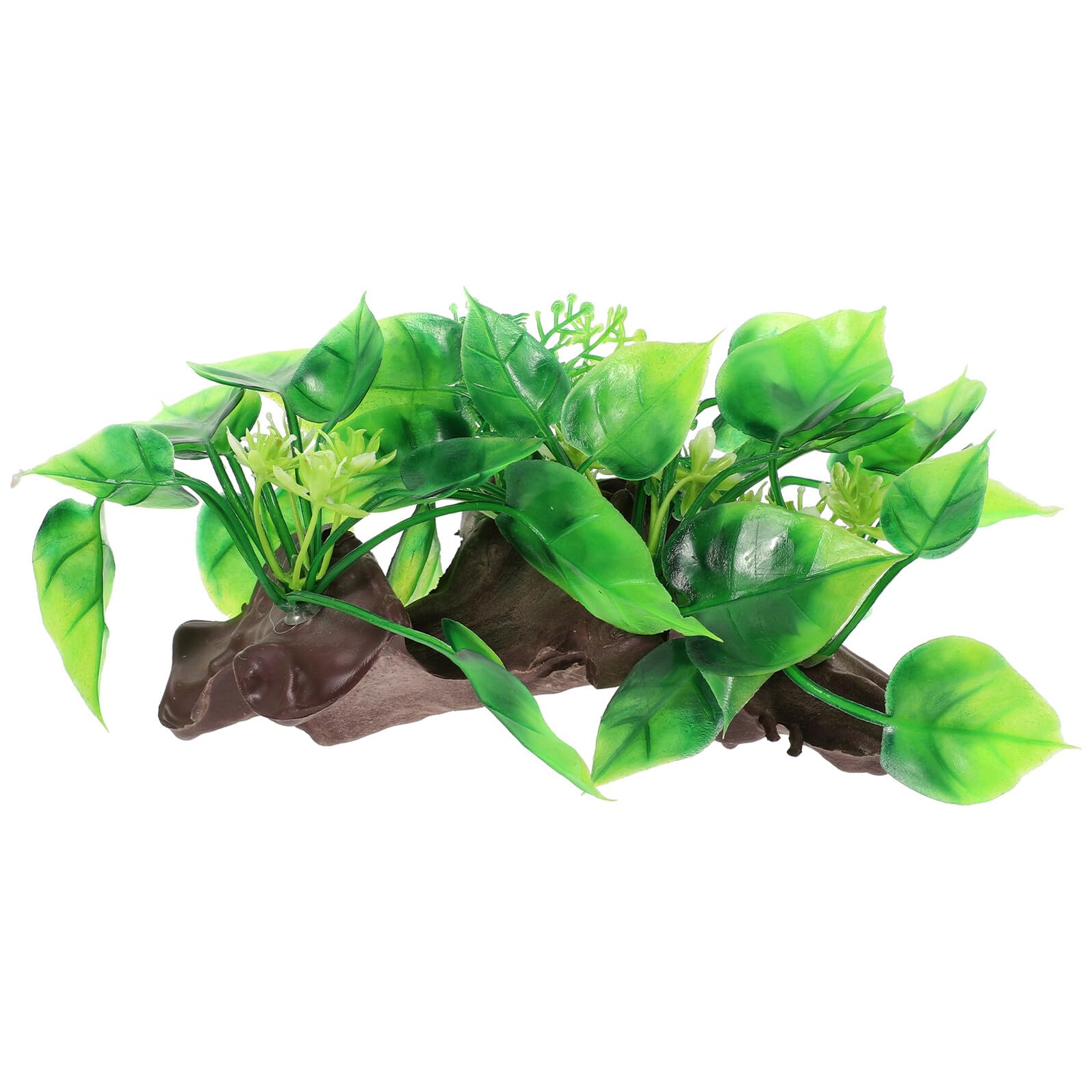 Cabilock Artificial Aquarium Plant Fish Tank Decor Vivid Plastic Fish Tank Plants for Desktop Aquarium Accessories and Aquatic