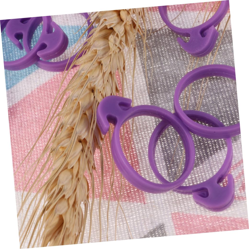 UPKOCH Kit De Décoration De Gâteaux 3 Ensembles De Douilles pour Fondant Crème Poche À Douille Bande De Fermeture en Caoutchouc pour Un Changement Facile des Embouts 48 ​​pièces X 3