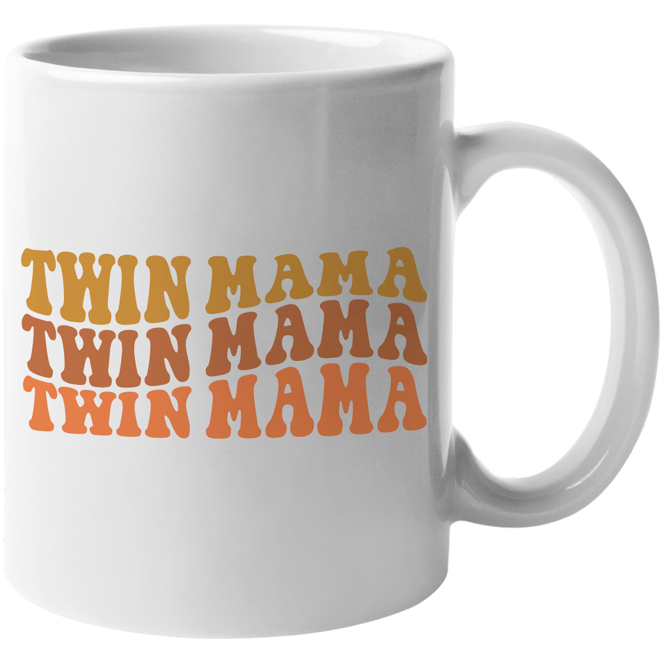 APSRA WEAVES Novelty Mug, Twin Mama, Mother, Mom or Mommy of Twins