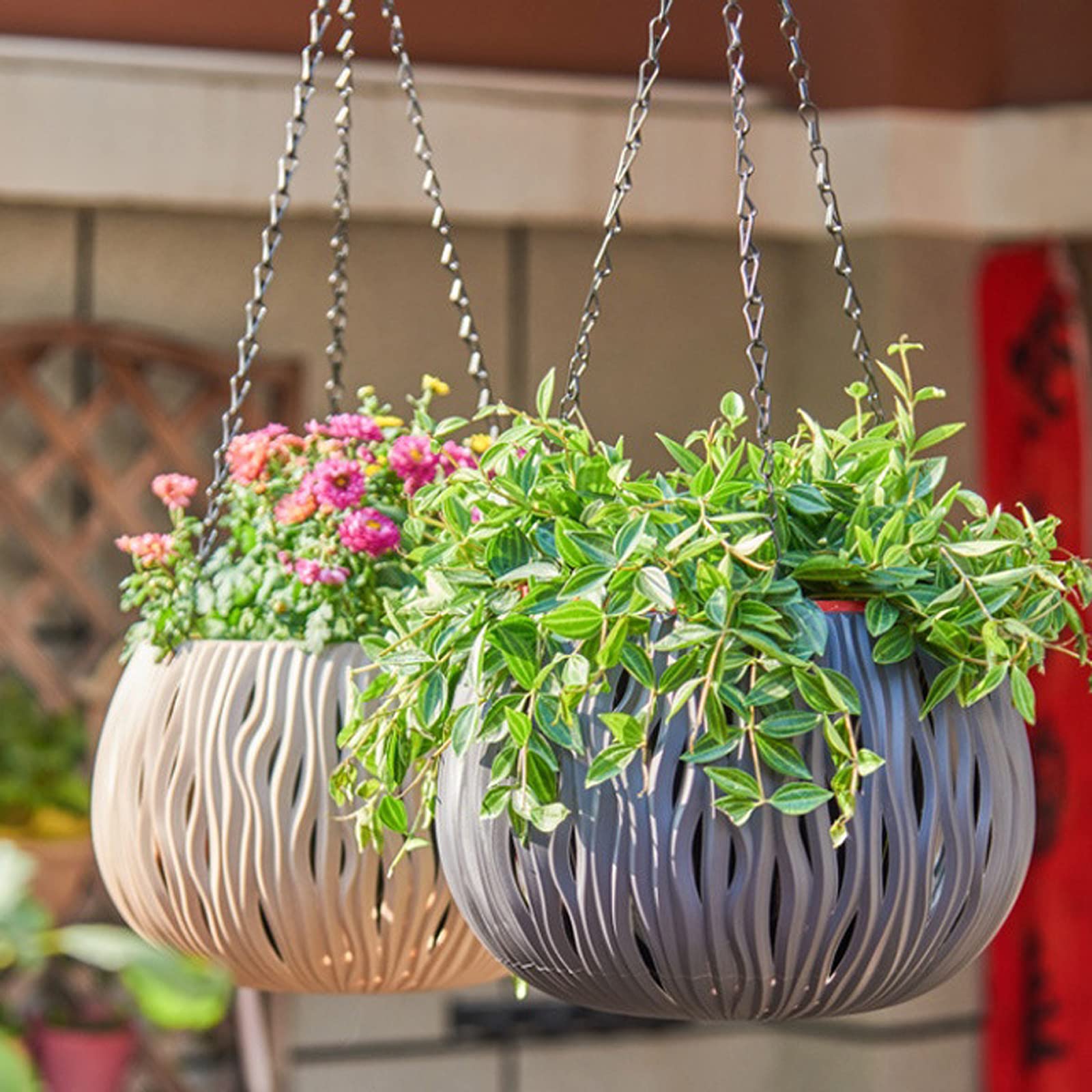 植物いろいろハンギング Amazon.co.jp: Qiaomeiysp 屋内植物用金属製ハンギング