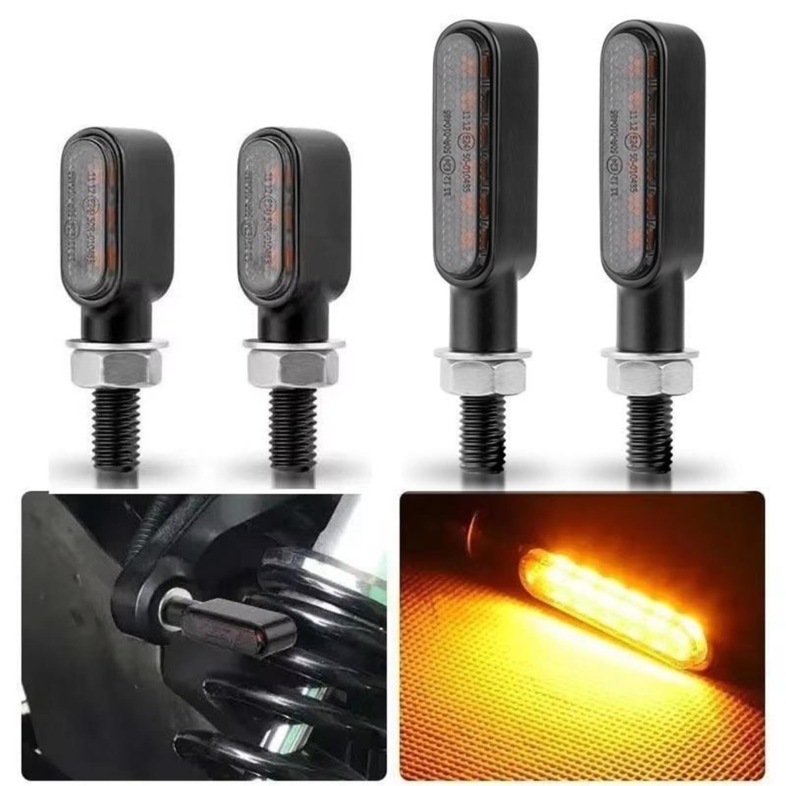Luces señalización Lámpara De Luz Señal Giro Motocicleta