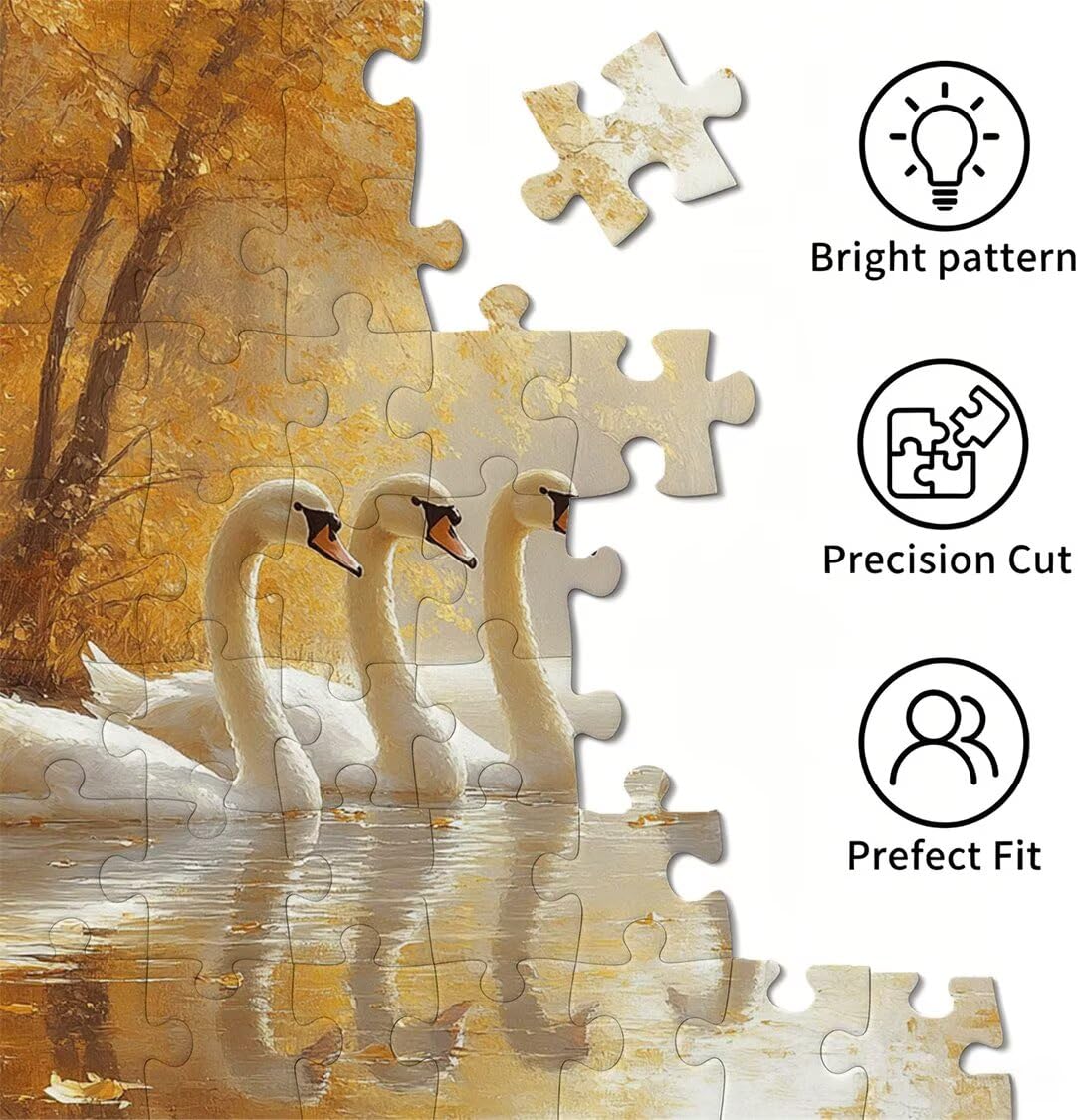 Puzzle 3000 Pezzi Autunno Puzzle Legno oca, n-680