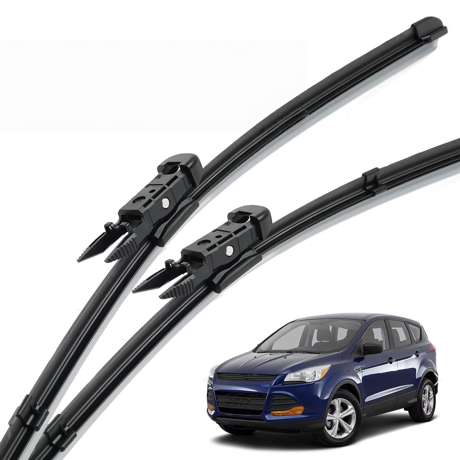PAPEP Windscreen Wiper Blades for Ford Escape Kuga 2013-2019 28"+28", Front Replacement Wipers OEM Quality Water Repellent Rubber Automotive Windshield