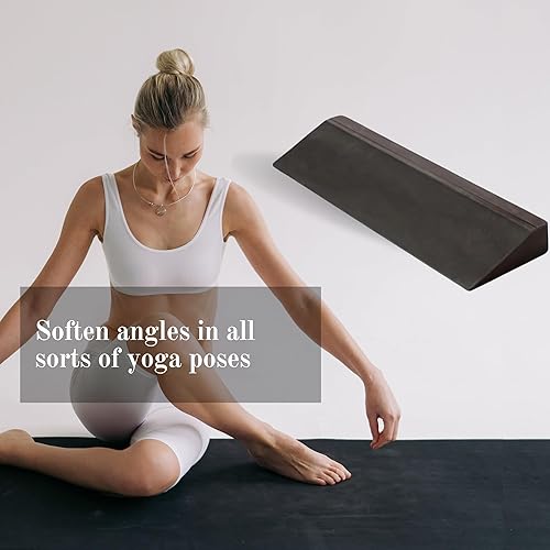 Miniatura 5 de Cuña de espuma grande para fuerza y estabilidad en la parte inferior de la pierna, tabla inclinada, estirador de pantorrillas, terapia física,
