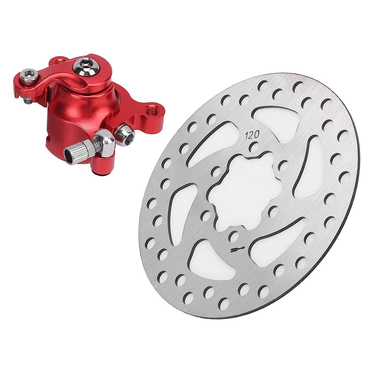 Disc Rotor Brake Replacement, Brake Disc High?quality Steel Alloy for Mini Bike for MBX10 MBX11 Moto Rear