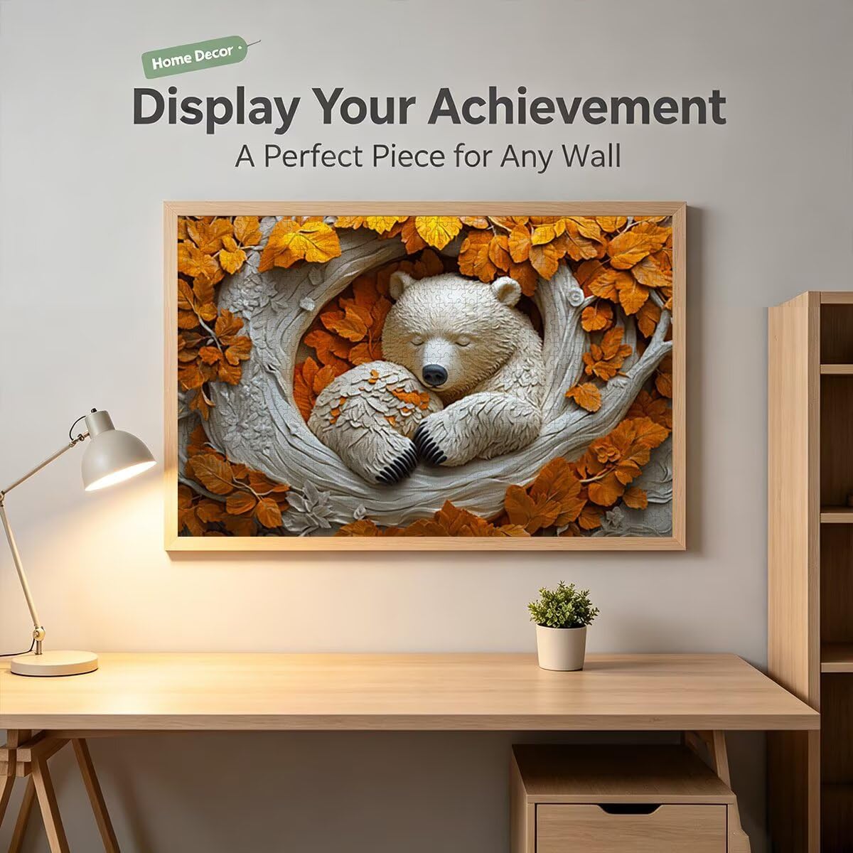 Puzzle 1000 Pezzi, Puzzle Animale, Legno Pezzi, Regalo Donna Uomo -12181