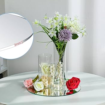 ガラス製花瓶　11点セット Amazon.co.jp: ガラス花瓶 虹色 クリスタルクリアガラス花瓶 花