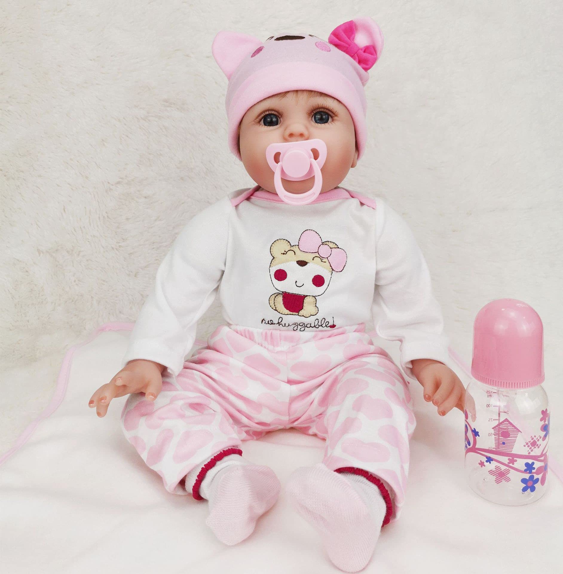 Amazon.co.jp: 生まれ変わった赤ちゃん人形の女の子、ソフトシリコン
