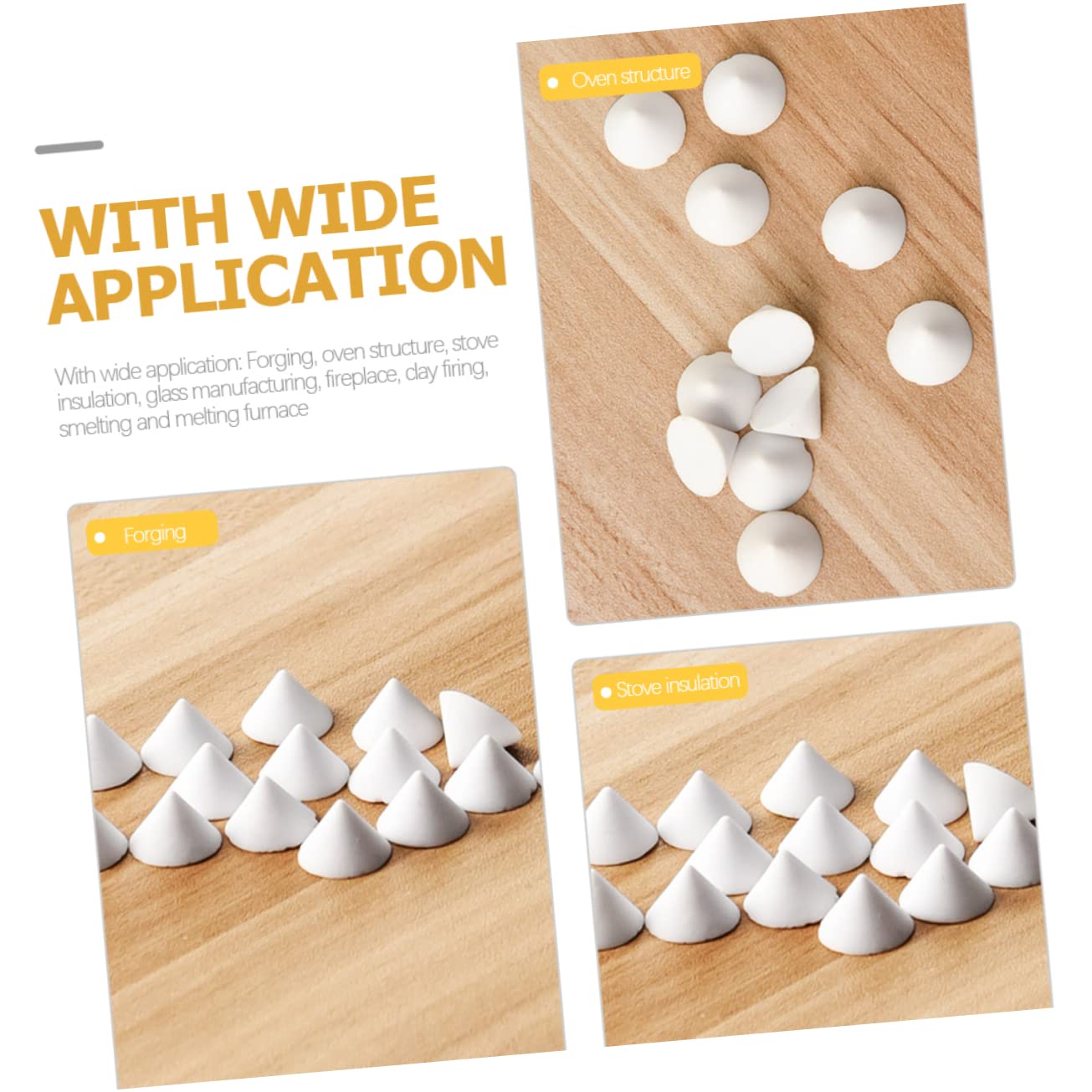 AUTSUPPL 10 Pcs Pottery Kiln Stilt Kiln Support Nails Ceramic Firing Tools Smooth Burr- Cost-