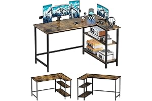 WOODYNLUX L Shaped Desk: Elevate Your Workspace with Style and Functionality