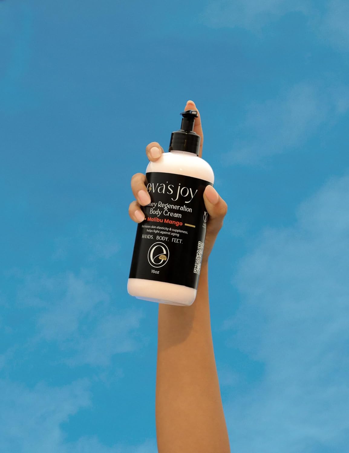 Eva's Joy Malibu Mango Regeneration Body Cream, Nourishing Moisturizer for Soft, Glowing Skin, Supports Skin's Natural Health, 16 oz - Image 4