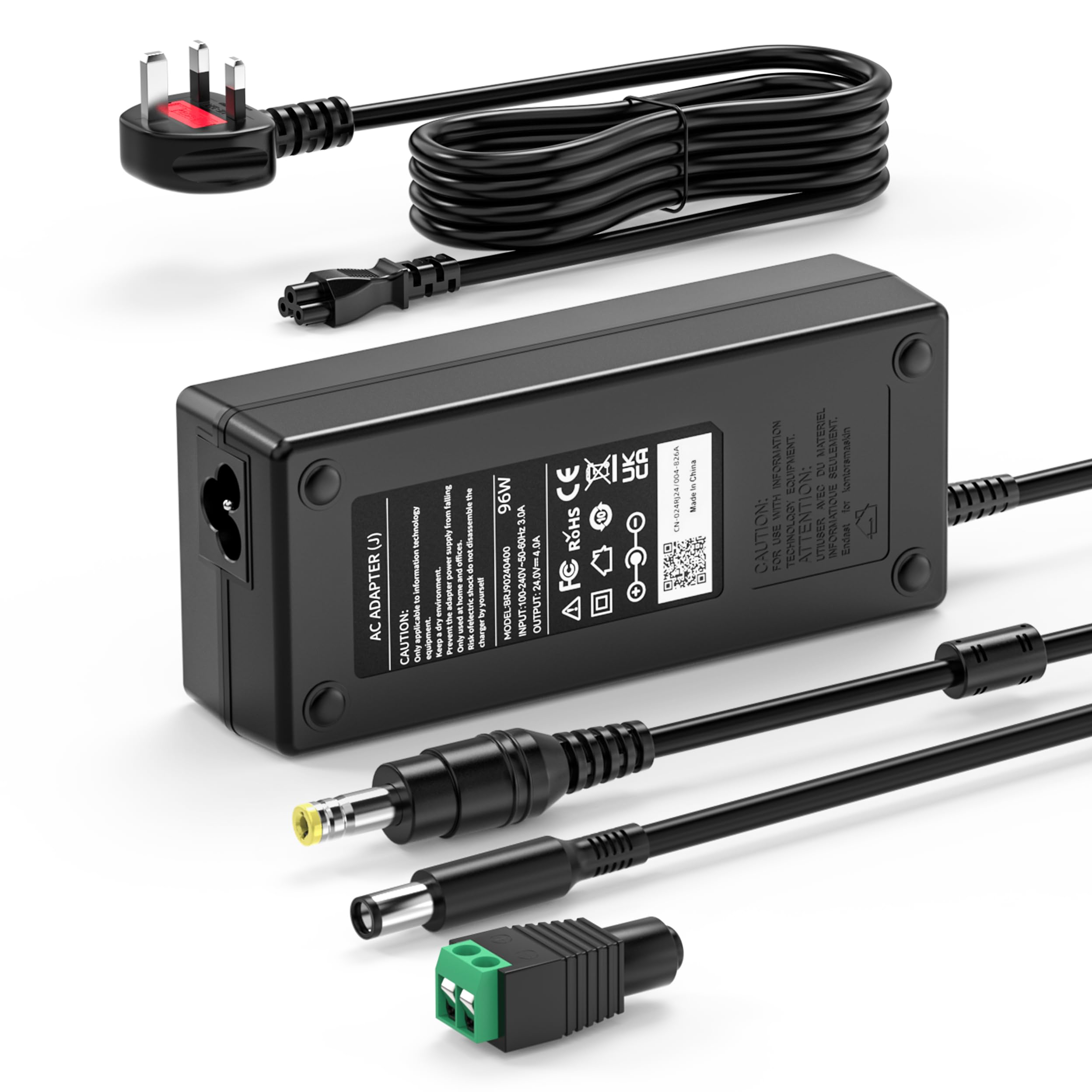 24V 4A 96W Power Supply for LED Strip Light