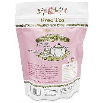 Cha Tra Mue - Thai Milk Tea (Original / Matcha / Gold Aroma / Green Tea) Sanchets 40g x 50 sanchet) (Rose Tea)