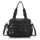Large Purses for Women Multi Pocket Hobo Handbag Ladies Tote Satchel Bag Soft Leather Shoulder Bag