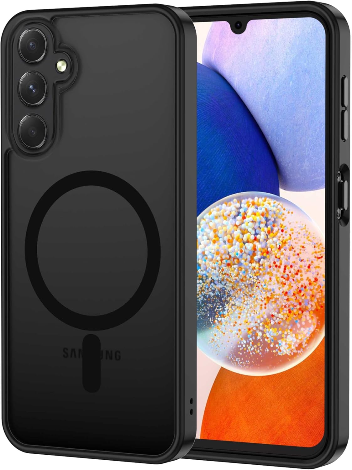 BORYA Silicone Cover per Honor X7a, Trasparente Ultra Sottile Antiurto Morbida Setoso TPU Bumper Custodia, Elegante Colorato Gradiente Antigraffio