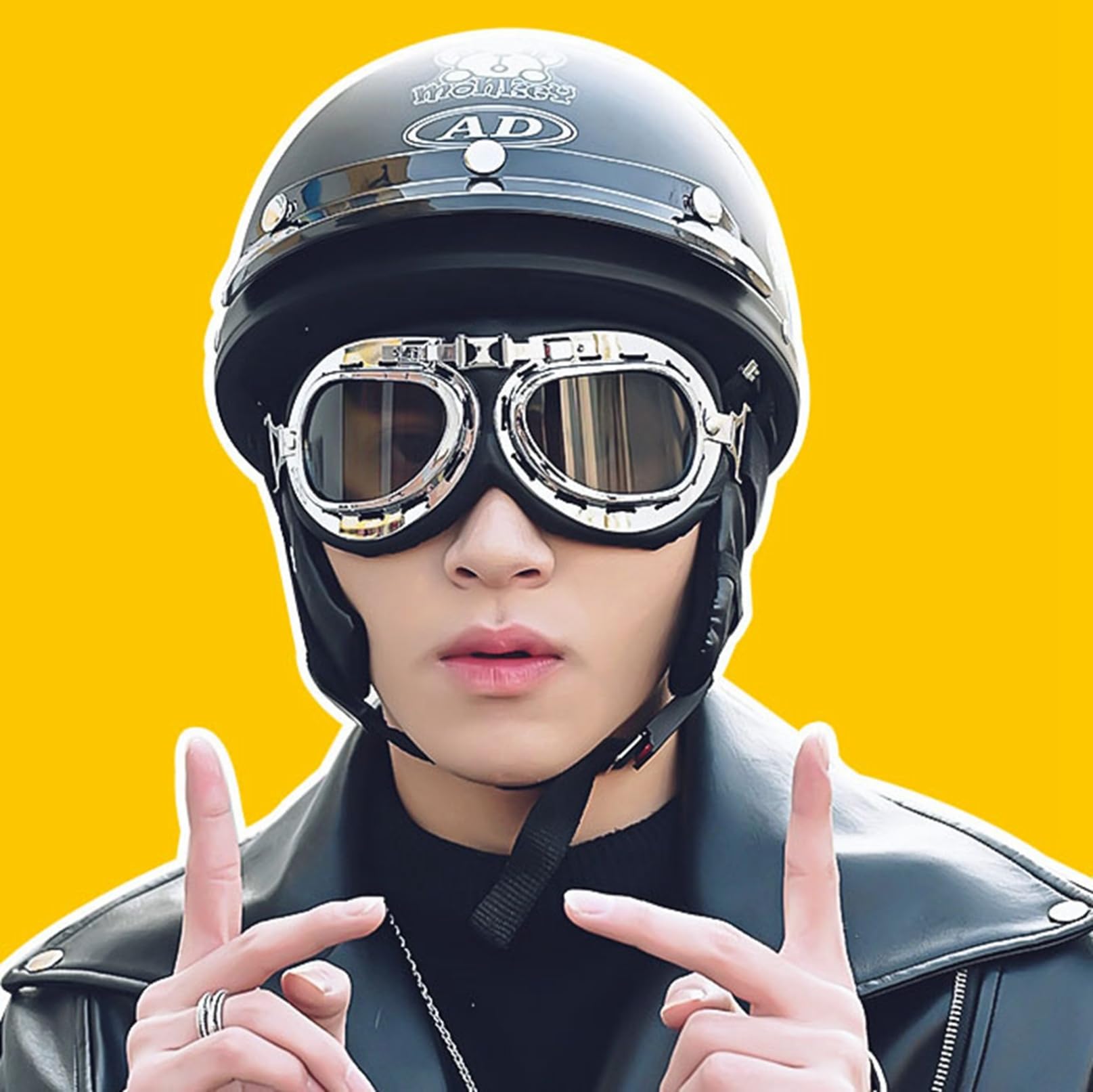 黄ヴィンテージヘルメット 半キャップタイプ ジェットヘルメットおしゃれ M〜XL バイクヘルメット 半キャップ ヘルメット 半帽 ハーフ ジェット