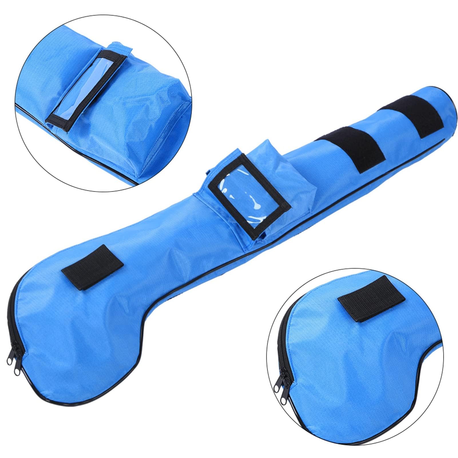 Borsa da golf per bambini, 32,28x3,74 pollici Borsa a tracolla morbida per bambini con tracolla Borsa da allenamento per campo pratica portatile e pieghevole per allenamento all'aperto e competizione
