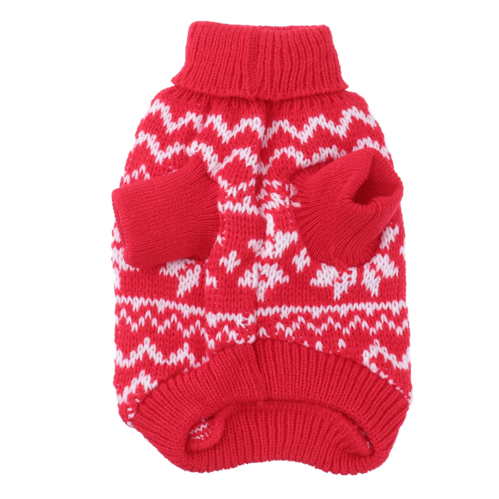 Vêtement de Noël pour animal de compagnie avec motif flocon de neige