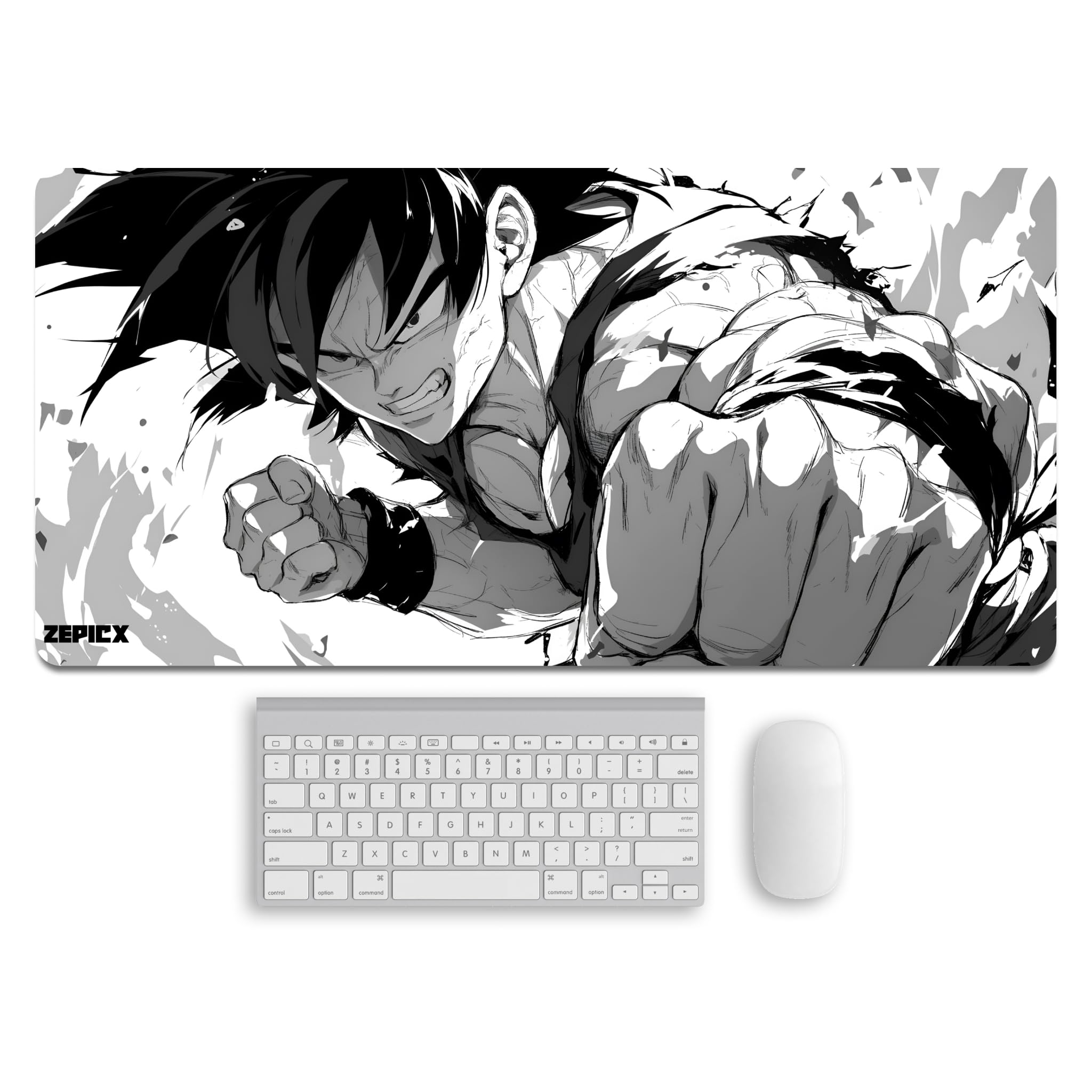 DBZ Goku Large Anime Mousepad for Laptop Desktop PC Gaming Desk Mat Anit Skid Rubber Base Desk Pad (B0DDGW3YXW) Amazon Price History, Amazon Price Tracker