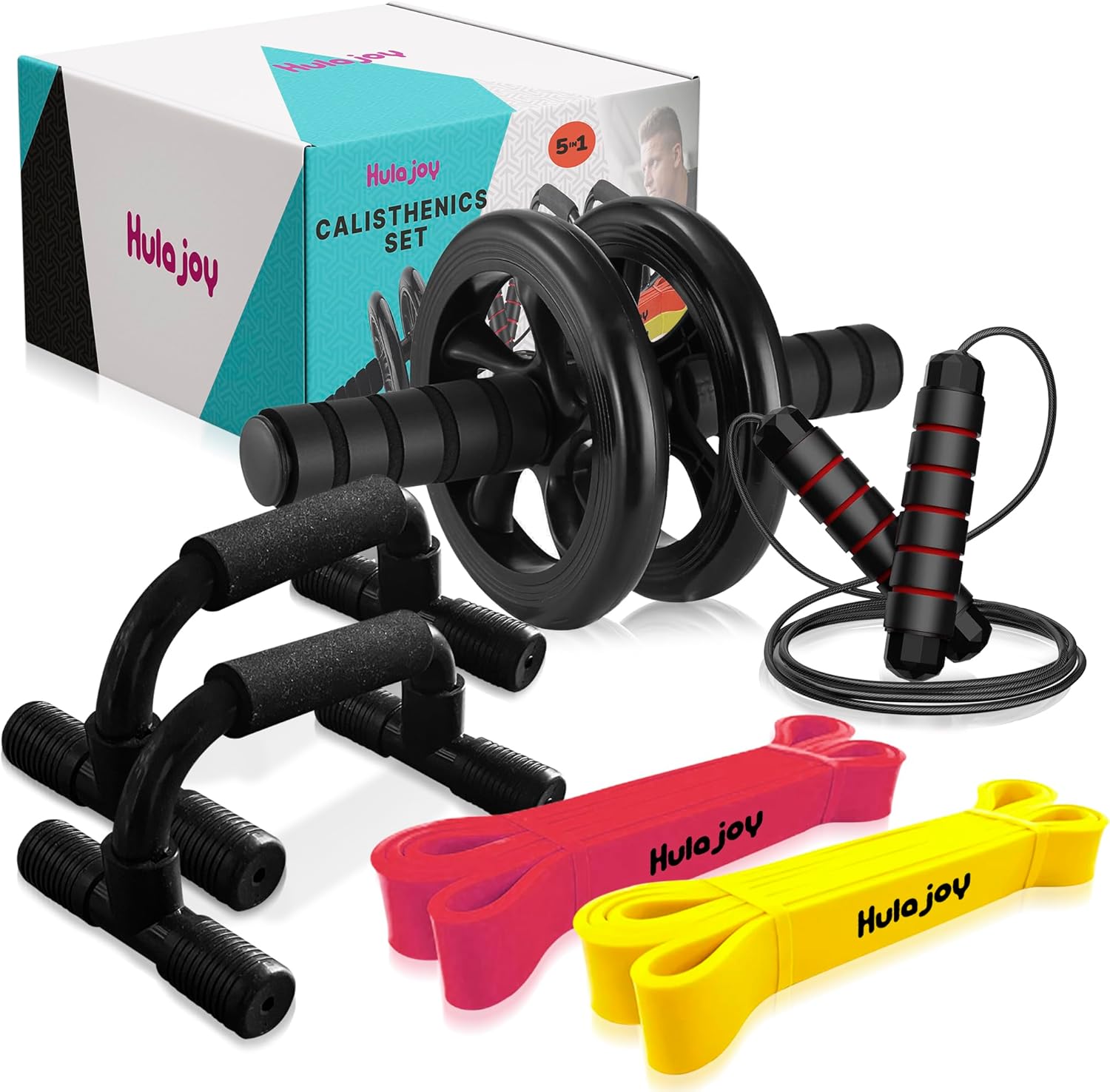 Hulajoy Calisthenics Set, Exercise Equipment, Workout