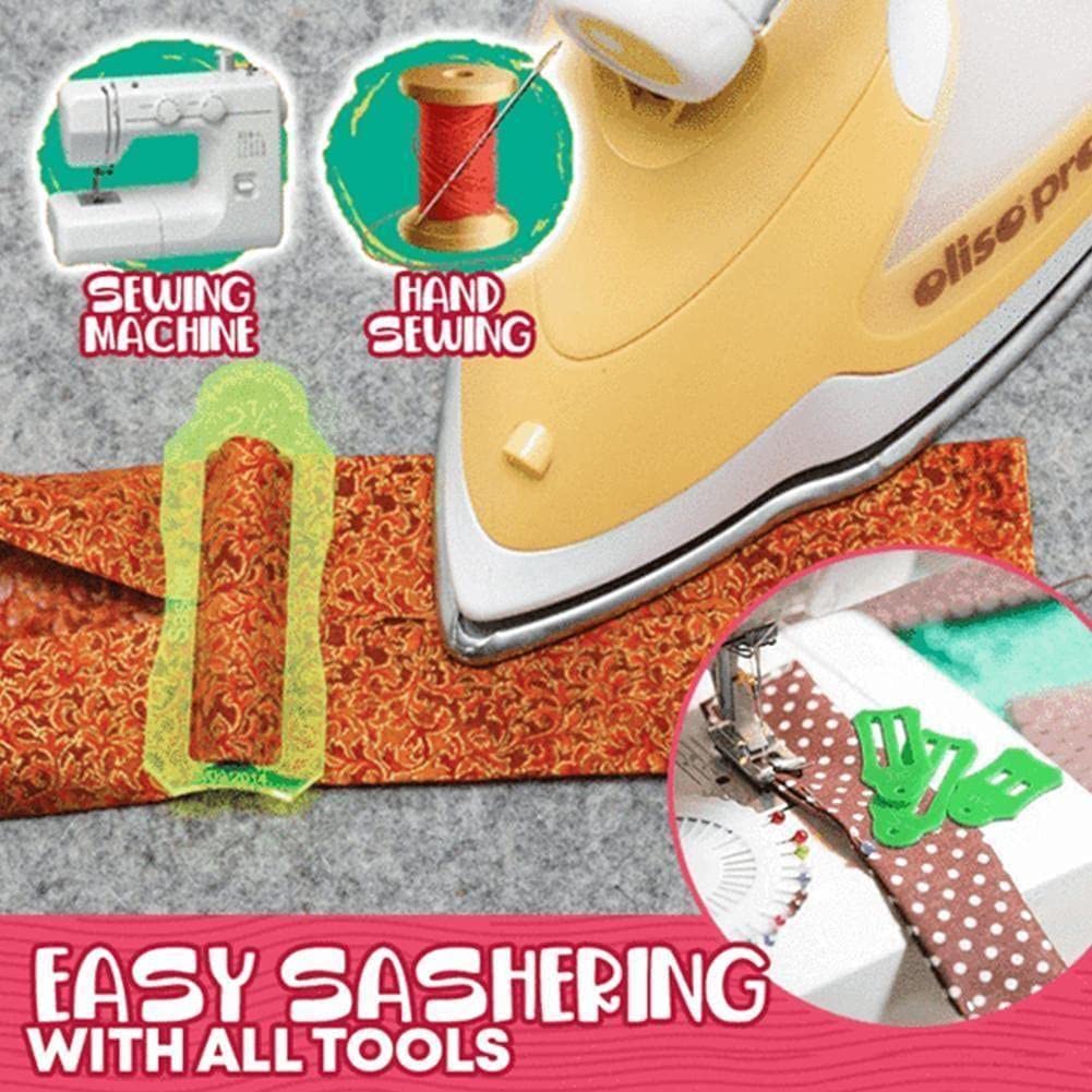 2 Pezzi Strumento Per Rotoli Di Tessuto - Piega Facile Per Tappeti, Verde, Plastica - Foto 9